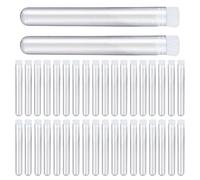 Avenue de stockage Clear - Tubes de test de faveur de fête, tubes de test transparents | Tubes avec couvercles, tubes transparents avec capuchon 8 ml pour des expériences scientifiques