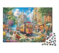 Avenue İstiklal Puzzle 1000 Piece pour Adultes Et Adolescents Âgés De 14 Ans Et Plus, Jeu De Défi Intellectuel Puzzles 38x26cm/1000pcs