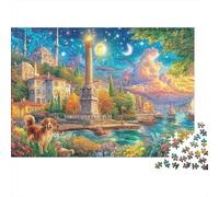 Avenue İstiklal Puzzle 1000 Pièces Difficile-Jeu De Réflexion pour Adultes Et Enfants (14+),Jeu De Défi Intellectuel 52x38cm/1000pcs