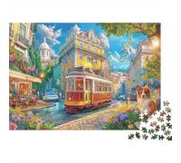 Avenue İstiklal Puzzle 1000 Pièces, Puzzles Difficiles, Adaptés Aux Adultes Et Aux Enfants, Jeu De Défi Intellectuel 70x50cm/1000pcs