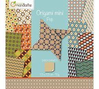 Avenue Mandarine 42688O - Une pochette Origami Mini 240 feuilles 7,5x7,5 cm 70g (24 motifs x 10 feuilles), Pop