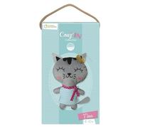 Avenue Mandarine 52654O - Kit Créatif Couture Enfant - Doudou à coudre Little Couz'IN - À partir de 6 ans -TINA