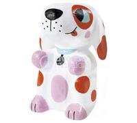 Avenue Mandarine - Boite Nimo Deco Nelson le Chien - Animal en Papier Mâché à Colorier - Avec 4 Feutres Pébéo Skrib + 3 Tableaux en Carton pré-dessinés Kit Créatif à Partir de 6 Ans - PP030C