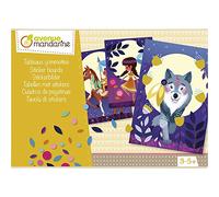 Avenue Mandari Boîte Créative Tableaux De Gommettes Nature