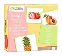Avenue Mandarine - Imagier JE509C - 24 cartes, 10 langues - Dès 2 ans - Fruits