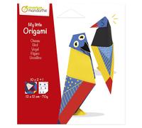 Avenue Mandarine My Little Origami, Oiseau Perché 12x12cm - Multicolore