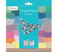 Avenue Mandarine Papier Origami Orami Geometric 20 x 20 cm 60 feuilles 70 g