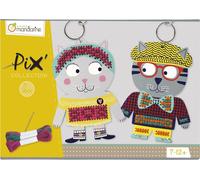 Avenue Mandarine Set créatif Pix 2 animaux à broder