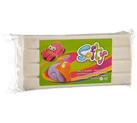 AVENUE MANDARINE SO0870500010C - Un pain de 500 g de PATE A MODELER - Softy - À partir de 3 ans - BLANC