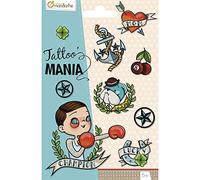 Avenue Mandarine "Super Boy" Tattoo Mania, couleurs assorties