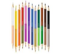 Avenue Mandarine – Crayons de couleur double pointes – Tube de 12 – G