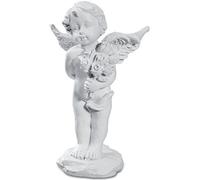 AVENUELAFAYETTE Figurine Statuette Ange Debout avec Rose