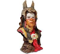 AVENUELAFAYETTE Statuette Buste Indien - 22 cm