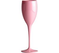 Avenue'S Lot De 6 Flûtes À Champagne Et Prosecco En Polycarbonate Incassable Rose Haute Qualité Passe Au Lave-Vaisselle