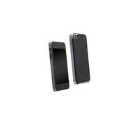 Avenyn Mobile UnderCover - Coque de protection pour téléphone portable - polycarbonate, aspect en cuir - noir - pour Apple iPhone 5
