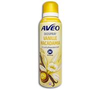 Aveo Lot de 6 déodorants en spray Vanilla Macadamia 24h 200 ml