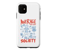 Average Disc Golf Society Panier Amusant pour Fille golfeuse Coque pour iPhone 11