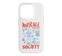 Average Disc Golf Society Panier Amusant pour Fille golfeuse Coque pour iPhone 14 Pro
