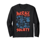 Average Disc Golf Society Panier Amusant pour Fille golfeuse Manche Longue