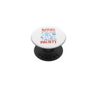 Average Disc Golf Society Panier Amusant pour Fille golfeuse PopSockets PopGrip Adhésif