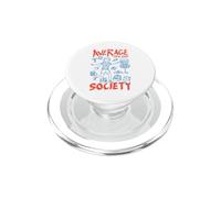 Average Disc Golf Society Panier Amusant pour Fille golfeuse PopSockets PopGrip pour MagSafe