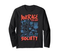 Average Disc Golf Society Panier Amusant pour Golfeur Manche Longue
