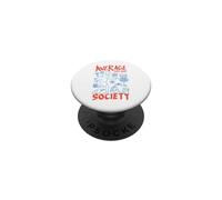 Average Disc Golf Society Panier Amusant pour Golfeur PopSockets PopGrip Adhésif