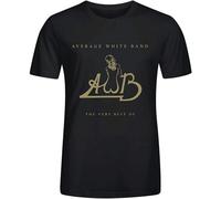 Average White Band The Very Best of The Average White Band Sport T Shirt for Men Crew Neck Black Manches Courtes(Small)