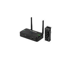AVERMEDIA 1 Micro sans fil pour Enseigant et formateur avec base de Rechargement/rangement 15-20 metres anti-interférences Atténuateur de Bruit de Fond AW315S