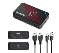 AVerMedia 4K HDMI Capture Card pour Le Streaming, PS5, Xbox, Switch, Périphérique de Capture USB 3.2 pour Twitch, OBS, Discord, Enregistrement à Faible Latence, GC553Pro Live Gamer Ultra S
