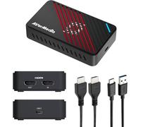 AVerMedia 4K HDMI Capture Card pour Le Streaming, PS5, Xbox, Switch, Périphérique de Capture USB 3.2 pour Twitch, OBS, Discord, Enregistrement à Faible Latence, GC553Pro Live Gamer Ultra S