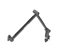 AverMedia Bras de streaming direct BA311 - Bras de microphone rotatif à 360 degrés - Bras de microphone en aluminium tubulaire - Bras de ciseaux pliable pour jeux, stream en direct et podcast