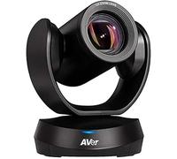 AVerMedia CAM520 Pro (PoE) FullHD PTZ Caméra de vidéoconférence - Zoom total 18x, True WDR, SmartFrame, compatible PoE, streaming en temps réel, télécommande, prend en charge le zoom, les équipes, la