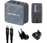 Chargeur GaN - AVERMEDIA - 100W avec Capture Vidéo FHD GC313Pro Noir