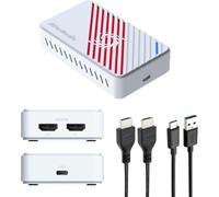 AVerMedia Carte de Capture HDMI 4K pour Streaming, PS5, Xbox, Nintendo Switch, PC, USB 3.2 Game Capture pour Twitch, OBS, Youtube, Discord, enregistrements à Faible Latence, GC553Pro Live Gamer Ultra