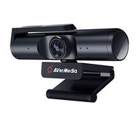 AVerMedia Live Streamer CAM 513 Webcam Ultra Grand Angle 4K avec Couverture Webcam, Microphone intégré, Plug & Play pour Jeu, Stream, Appel vidéo - PW513 Noir