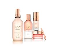 Averr Aglow Clear Skin Kit, Acne Treatment Kit, Face Skin Care, Breakouts Black Spot Remover, Natural Solution 4PC, Control Blemishes & Redness, All Natural Face Care Solution Set