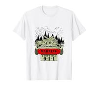 Avertissement Amusant I Don't Call 9-1-1 T-Shirt