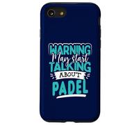 Avertissement Amusant Peut Commencer à Parler de Padel Coque pour iPhone SE (2020) / 7/8