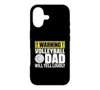 Avertissement Amusant pour Les Fans de Volleyball Dad Coque pour iPhone 17