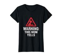 Avertissement : Cette Maman crie l'équipement de Fan de Sport T-Shirt