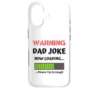 Avertissement : Dad Joke Now Loading Please Try to Laugh Funny Coque pour iPhone 17