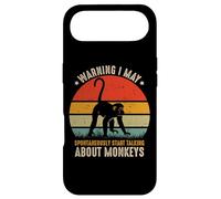 Avertissement d'amant de Singe I May Spontaneously Talk About Monkeys Coque pour iPhone Air