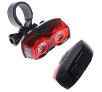Avertissement De Sécurité Phare Led Vélo Feu Arrière 1000 M Vélo Lumière Montagne Route Vélo Arrière Selle Lampe 3 Modèles