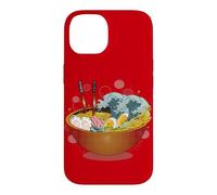 Avertissement de Tsunami Ramen : délicieux Bol de Nouilles de marée Coque pour iPhone 14