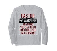 Avertissement des Pastors ! Tout CE Que Vous Dites Pourrait ÊTRE dans Un Sermon! Meme Manche Longue