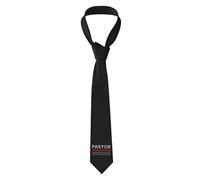 Avertissement du pasteur : Tout ce que vous direz ou ferez pourrait être utilisé dans un sermon. Cravate fine et originale pour homme, parfaite pour les événements formels et les occasions festives