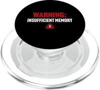 Avertissement Erreur de mémoire insuffisante - Funny PopSockets PopGrip pour MagSafe