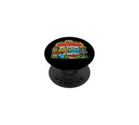 Avertissement expliquera Le Discours de Golf Lors de fêtes drôle PopSockets PopGrip Adhésif