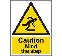 Avertissement général - Caution Mind The Step - 200 x 300 mm